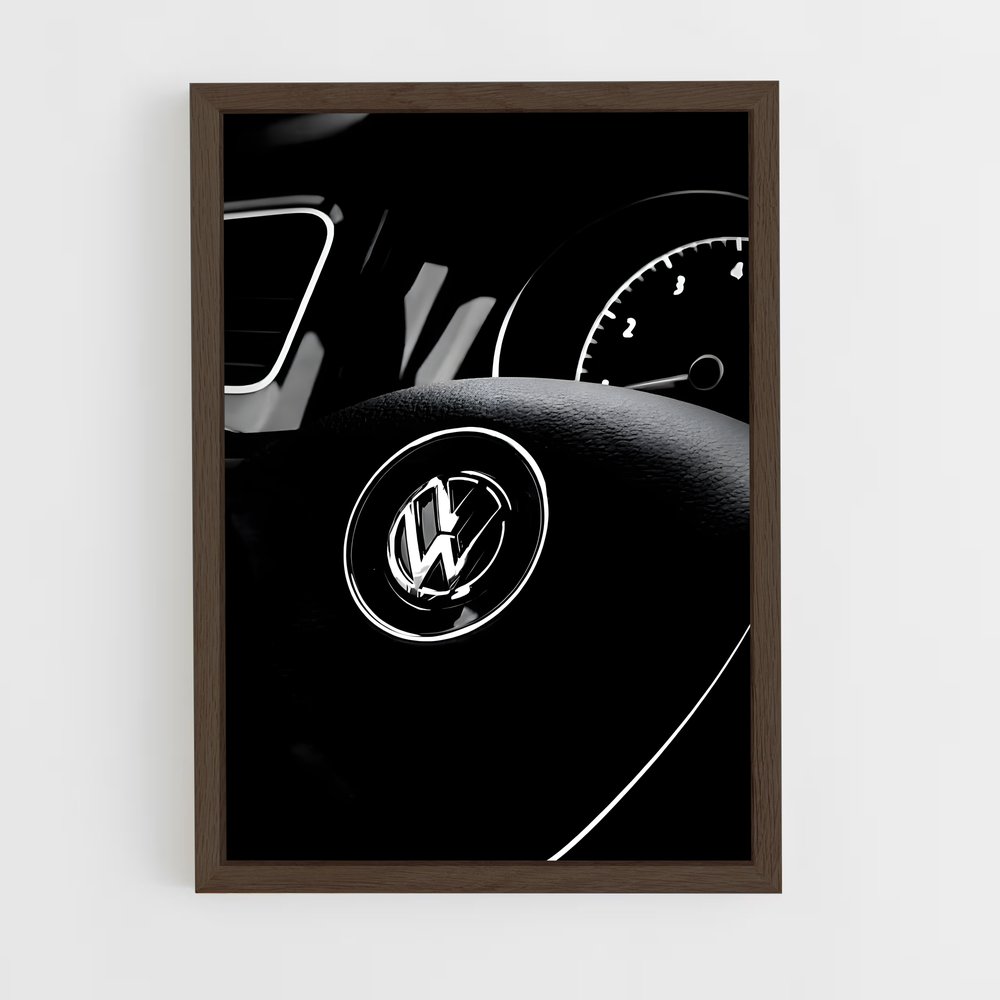 Poster Dashboard Dynamic – affiche Volkswagen (vue 5)